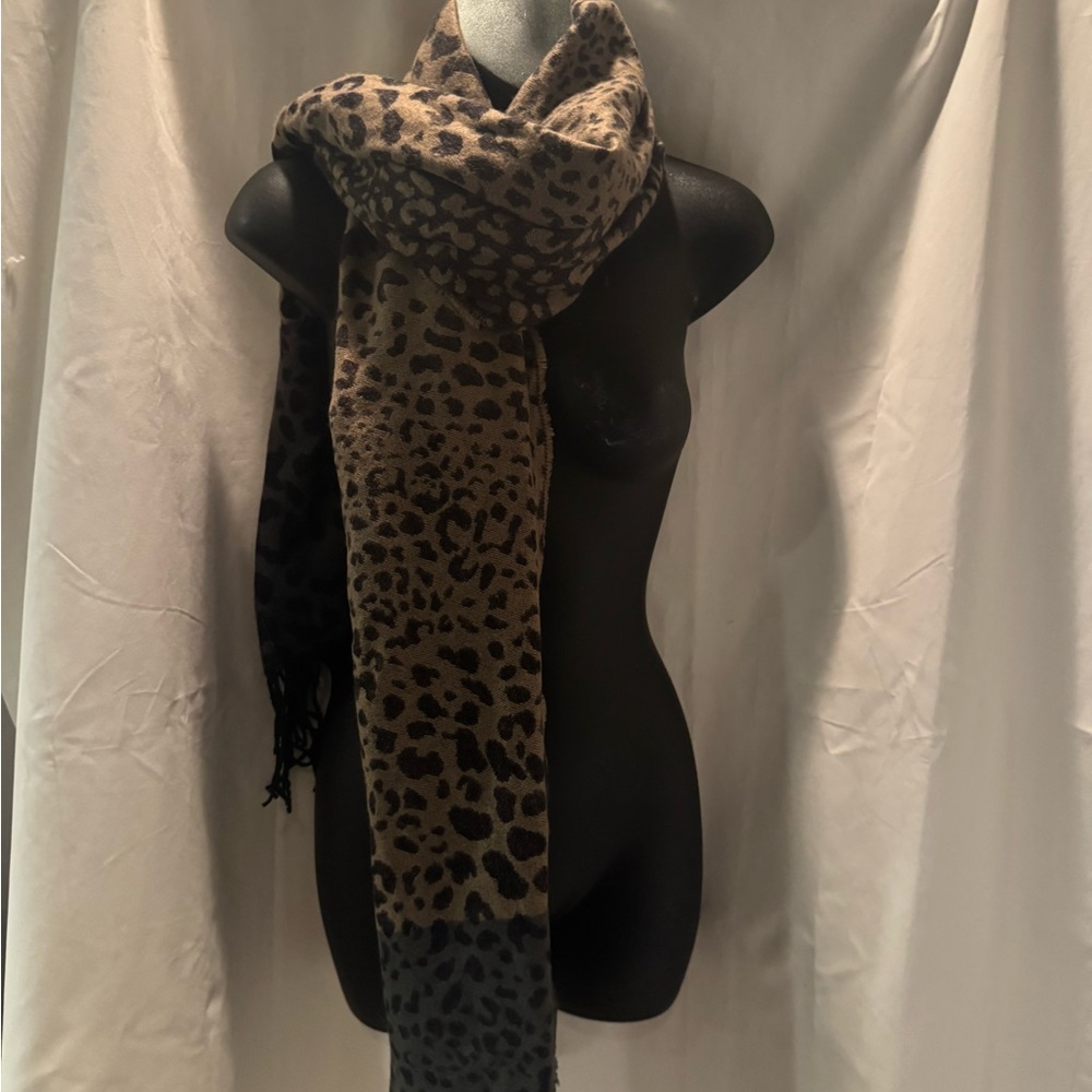Leopard Print Scarf